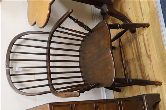 A Windsor chair